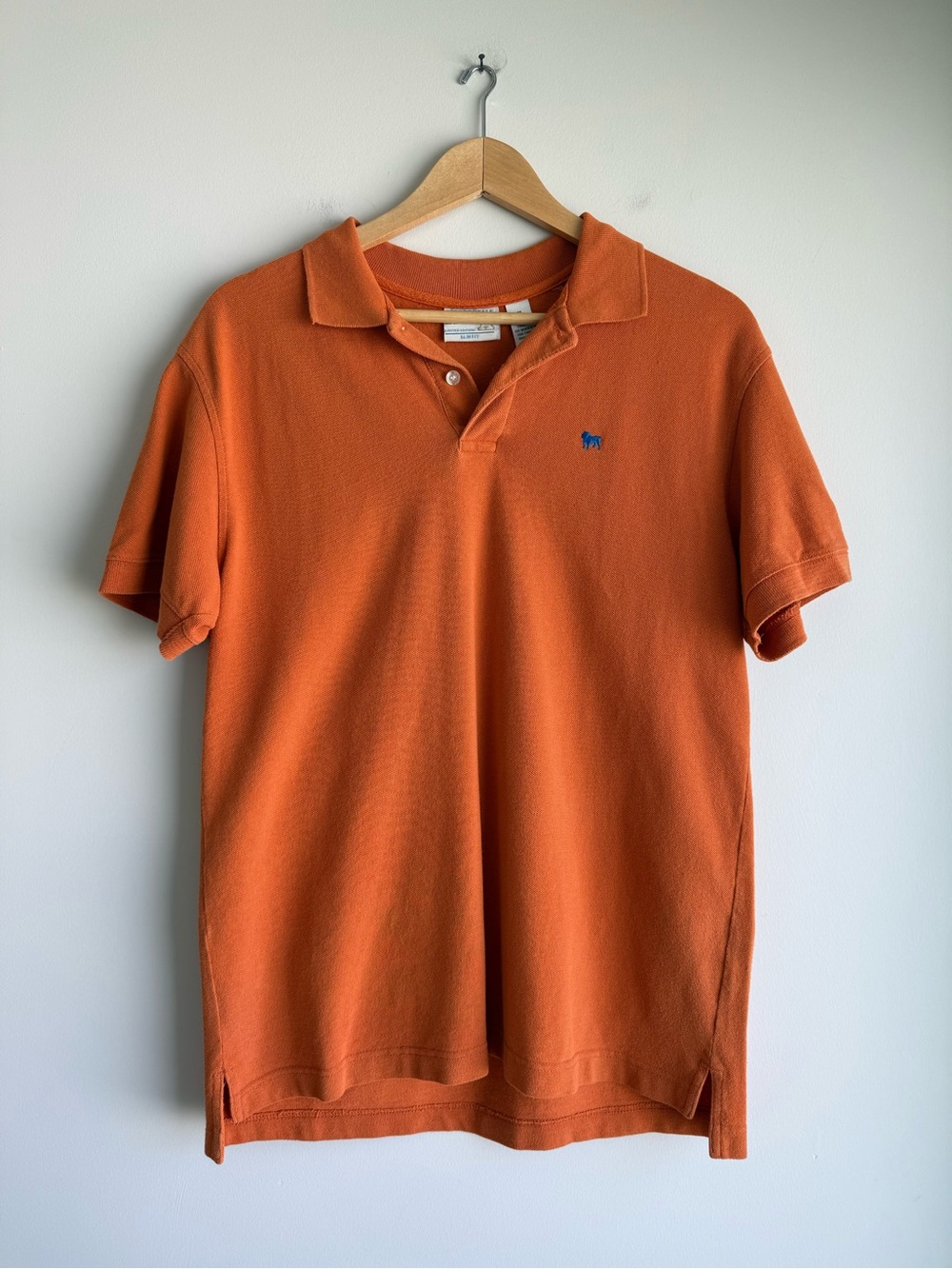 Y2K Aeropostale Burnt Orange Polo Mens M